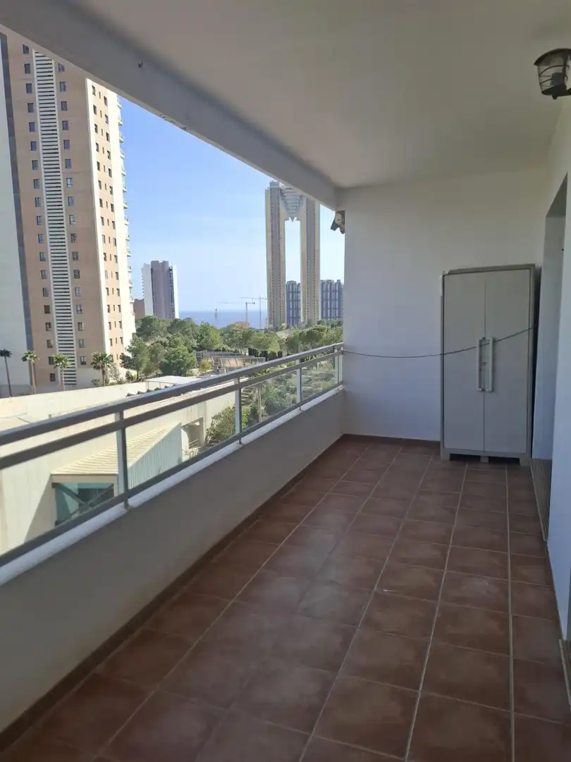 Terrassa de Apartament de lloguer en Benidorm amb Aire condicionat, Calefacció i Terrassa
