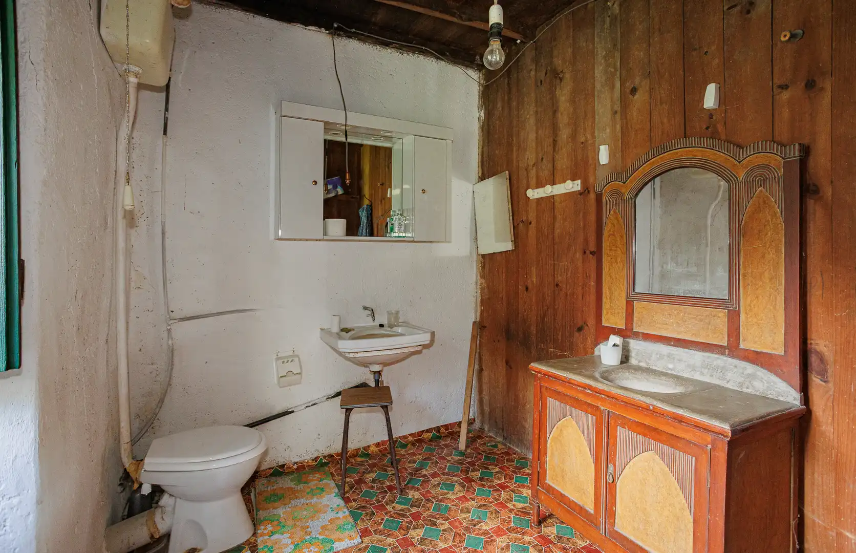 Baño de Finca rústica en venta en Ourol con Amueblado