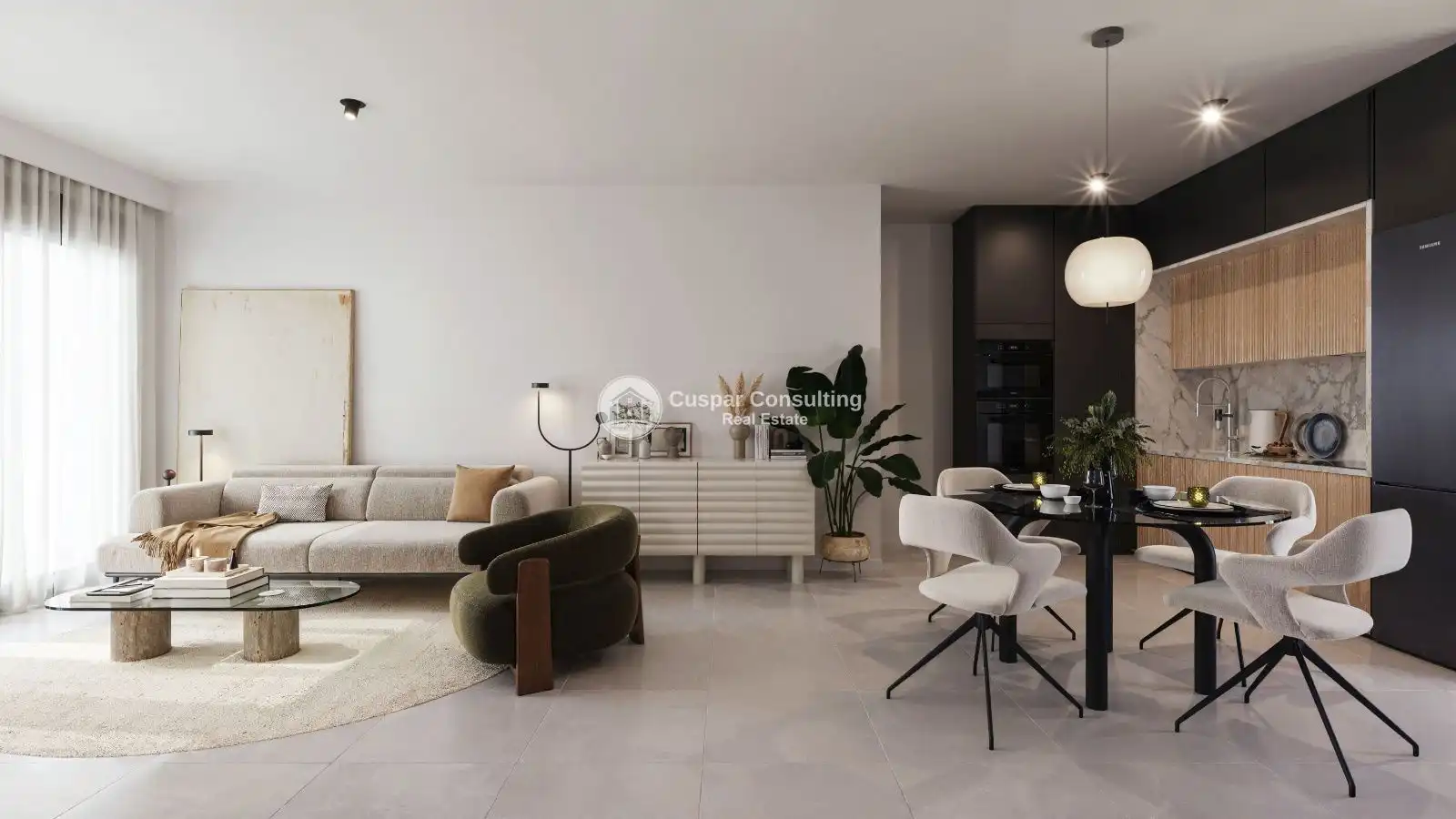 Sala de estar de Apartamento en venta en San Miguel de Salinas con Calefacción, Jardín privado y Terraza