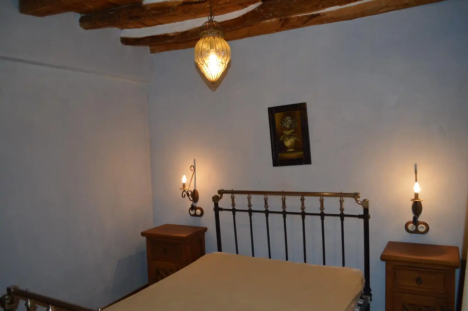 Bedroom of Flat for sale in Sorvilán  with Heating, Parquet flooring and Furnished
