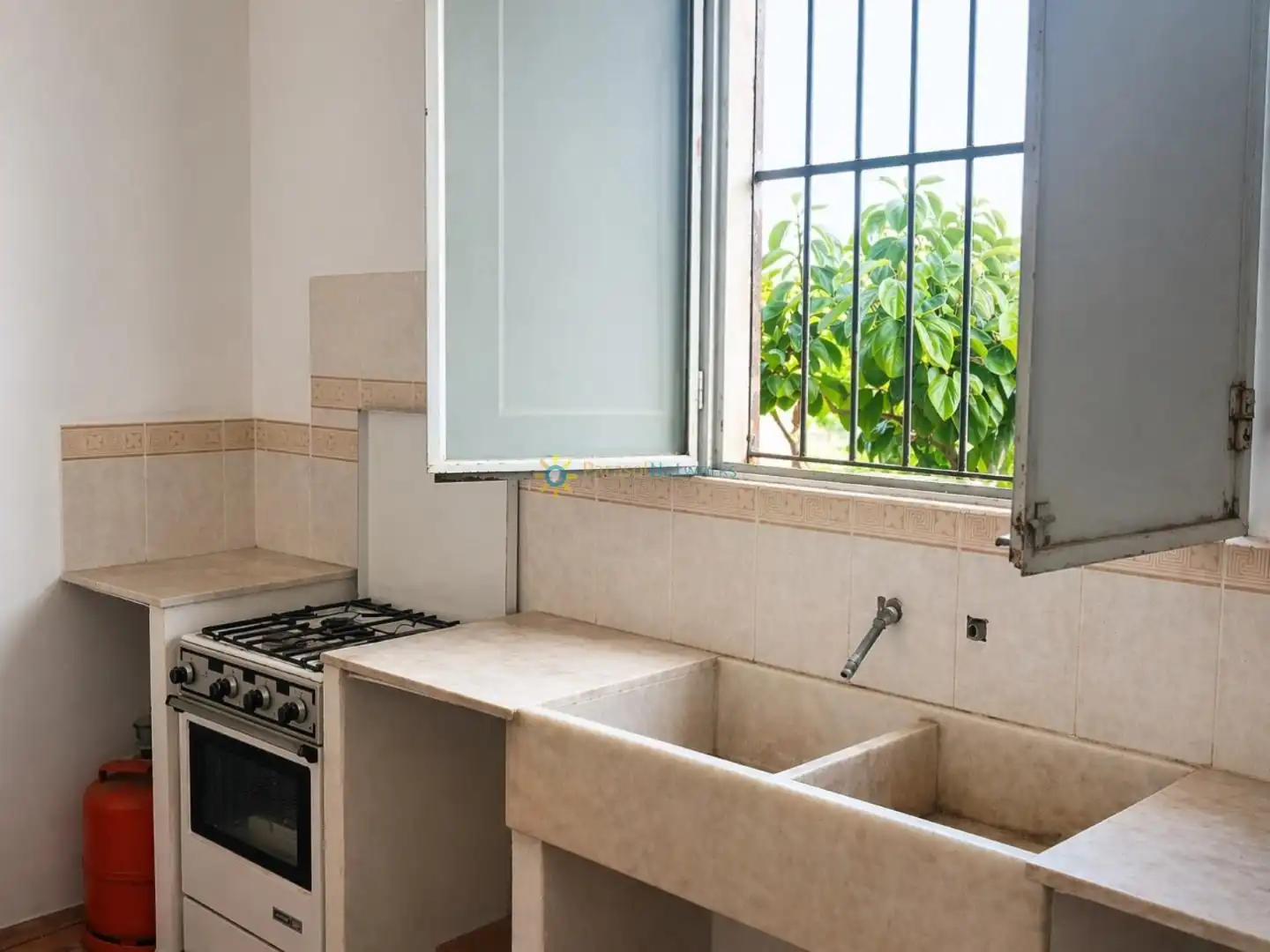 Cocina de Finca rústica en venta en Albaida con Jardín privado y Trastero
