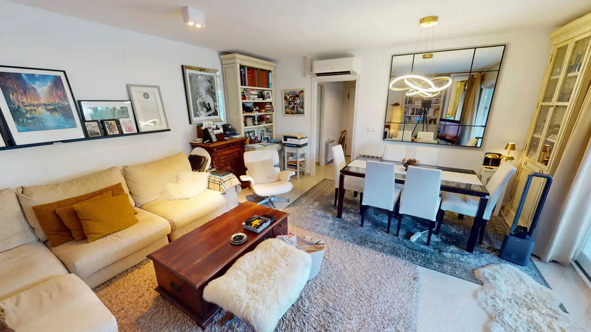 Sala de estar de Piso en venta en El Campello con Aire acondicionado, Jardín privado y Terraza