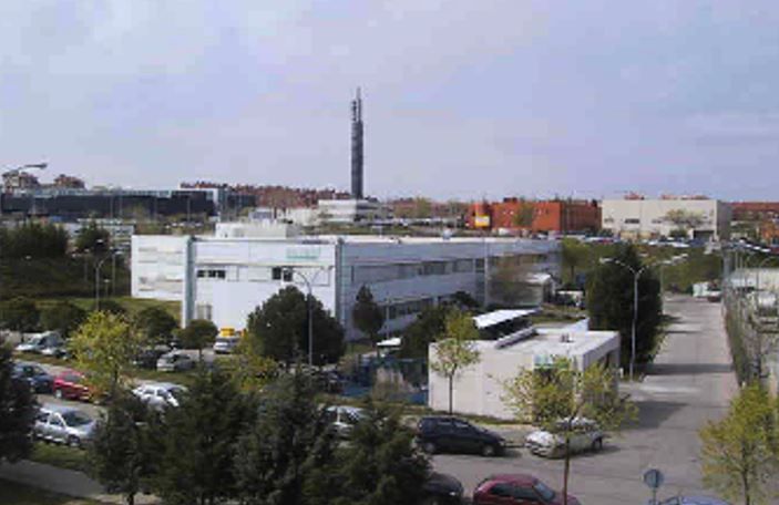Vista exterior de Nau industrial en venda en Tres Cantos