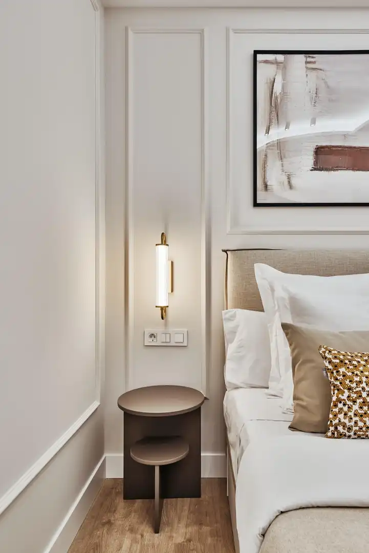 Dormitori de Apartament en venda en Madrid amb Calefacció, Terrassa i Moblat