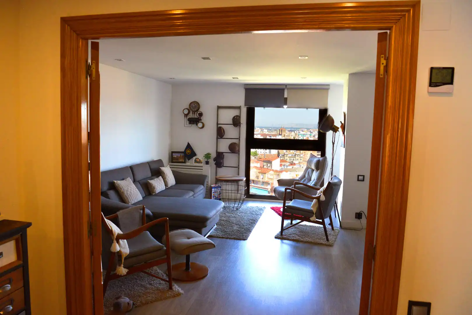 Sala d'estar de Pis en venda en Zaragoza amb Aire condicionat, Calefacció i Parquet