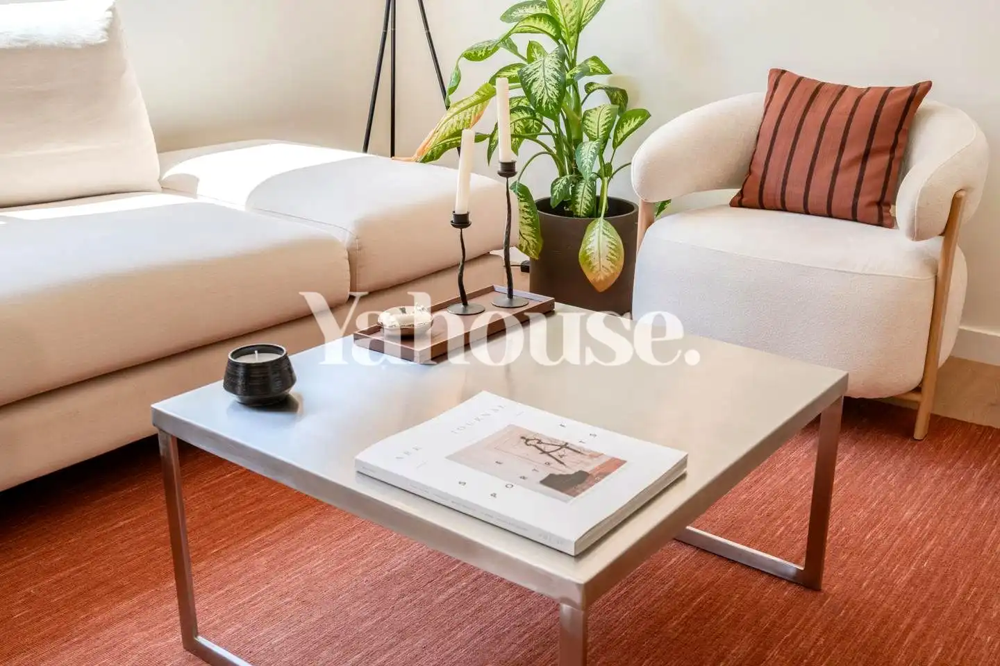 Sala de estar de Piso en venta en Barcelona con Aire acondicionado, Parquet y Balcón