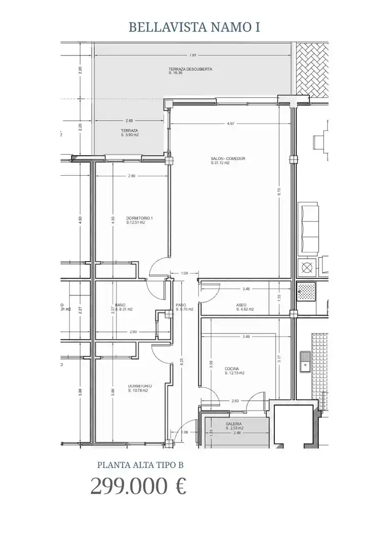 Apartament amb piscina en venda a Pego, imagen 11
