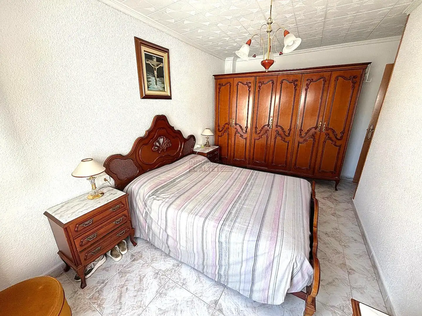 Bedroom of Flat for sale in Elche / Elx  with Furnished, Oven and Balcony