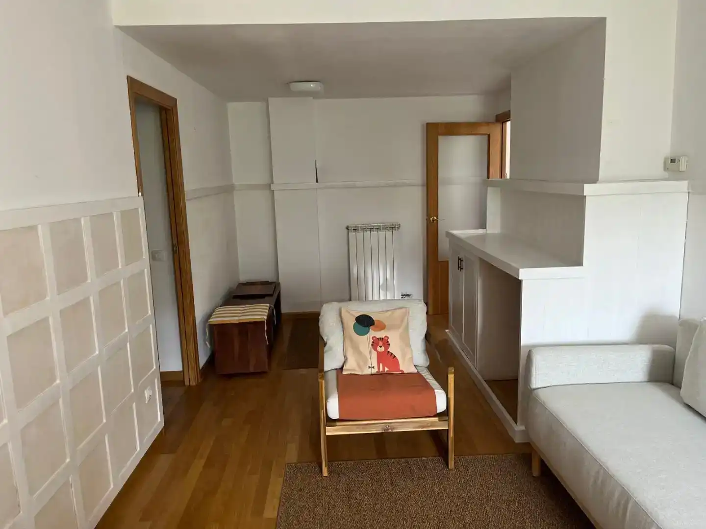 Wohnzimmer von Wohnung zur Miete in Benasque mit Abstellraum, Möbliert und Balkon