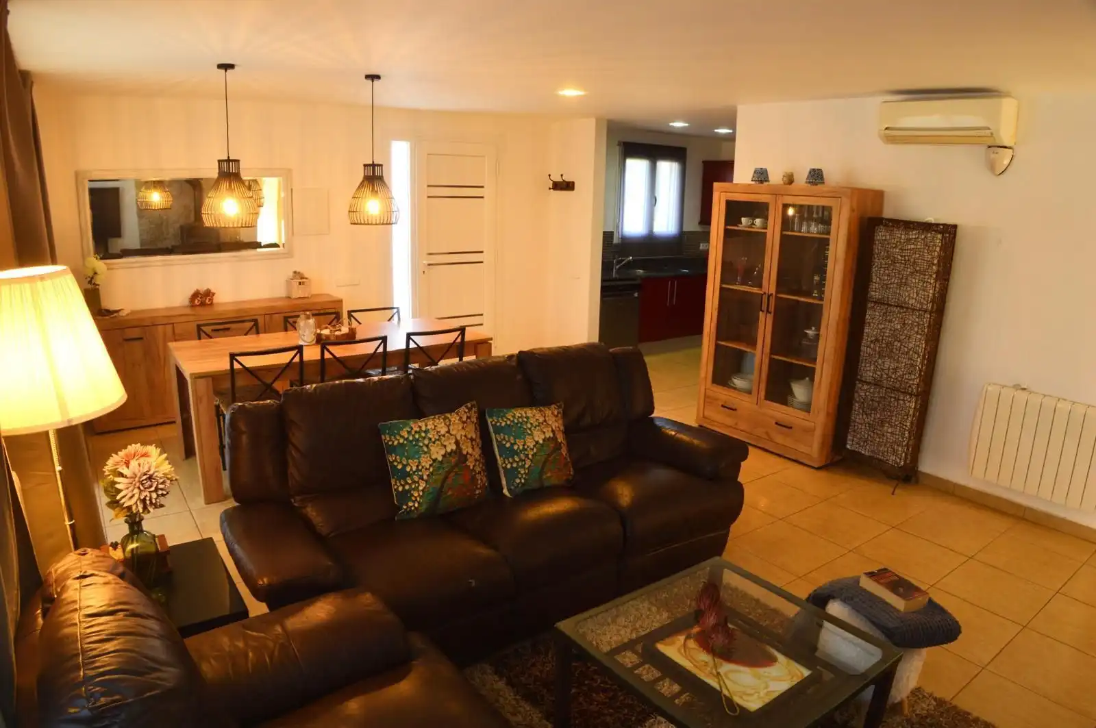Sala de estar de Casa o chalet en venta en L'Ametlla de Mar  con Aire acondicionado, Calefacción y Terraza