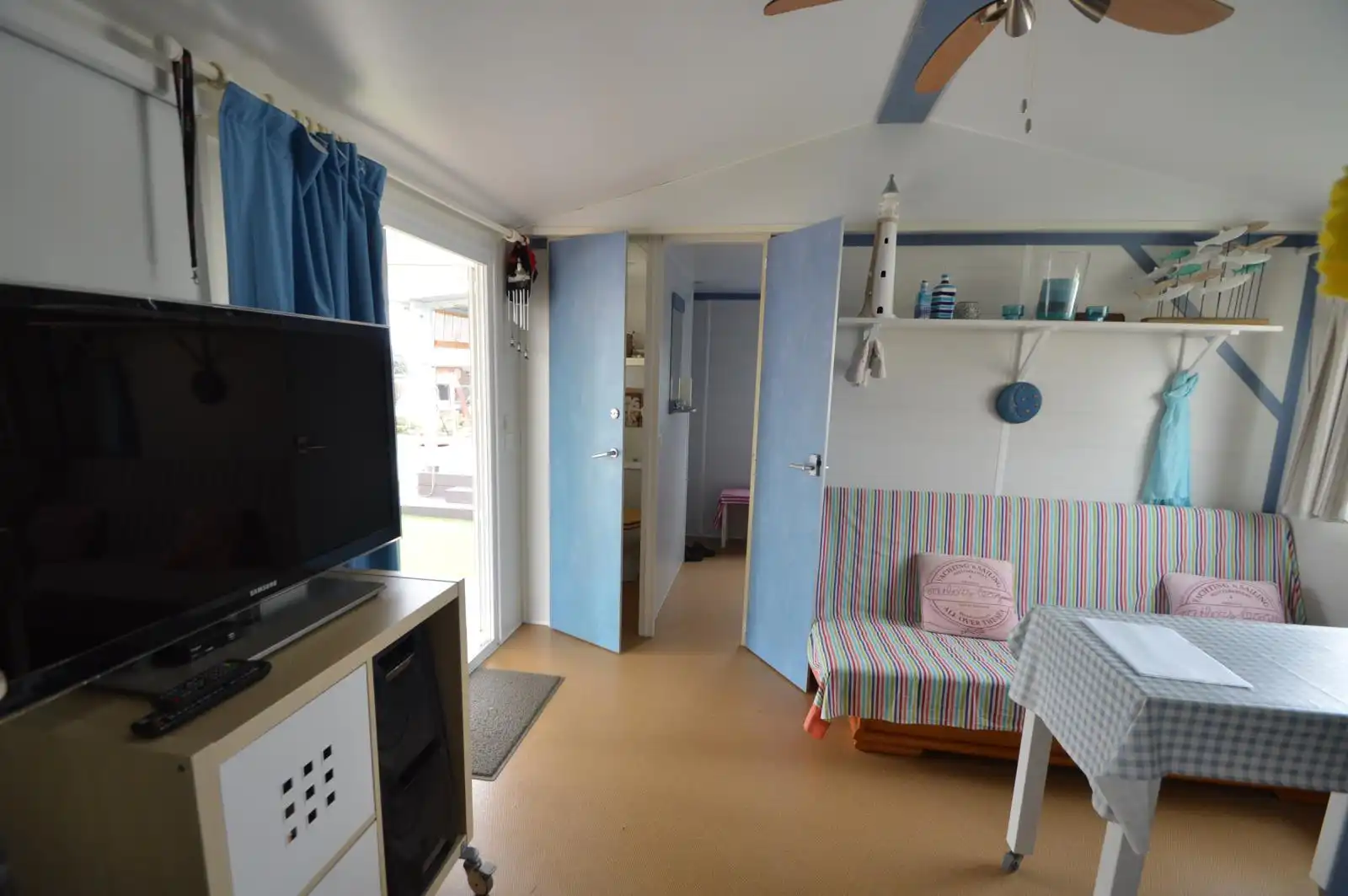 Sala de estar de Casa o chalet en venta en Vinaròs con Aire acondicionado, Jardín privado y Parquet