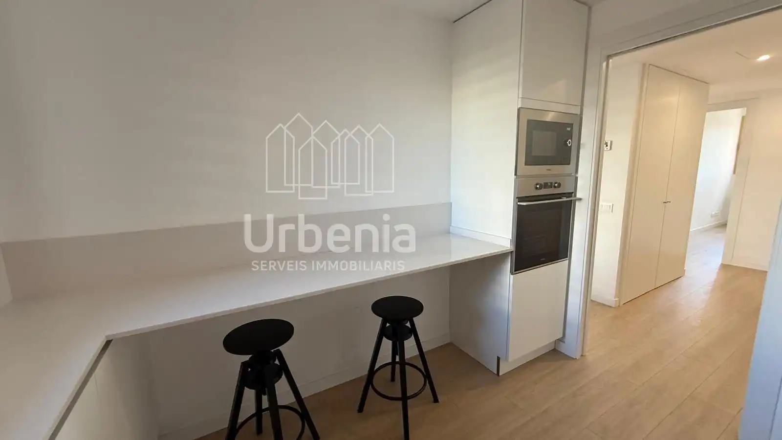 Küche von Wohnung zur Miete in Badalona mit Heizung und Terrasse