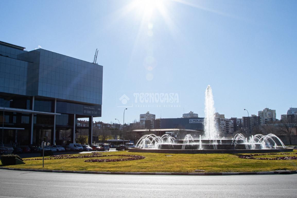 Vista exterior de Pis en venda en  Madrid Capital amb Aire condicionat, Calefacció i Parquet