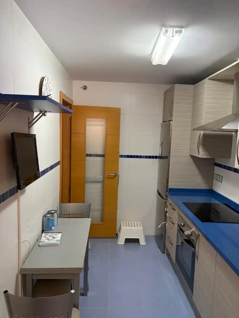 Kitchen of Flat for rent in Vélez-Málaga  with Terrace, Furnished and Community pool