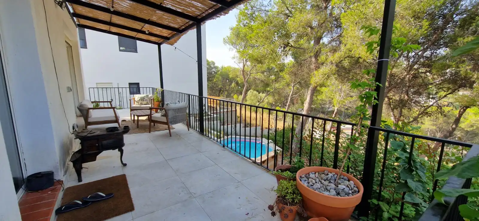 Terraza de Casa o chalet en venta en Sant Pere de Ribes con Aire acondicionado, Jardín privado y Terraza