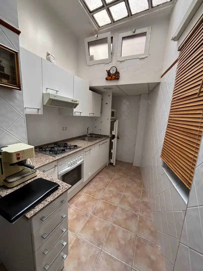 Cocina de Casa o chalet en venta en Benissanet con Aire acondicionado, Calefacción y Amueblado