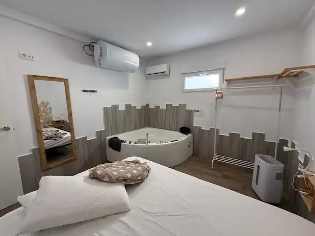 Bedroom of Detached homes for sale in Punta Umbría  with Air Conditioner, Heating and Terrace