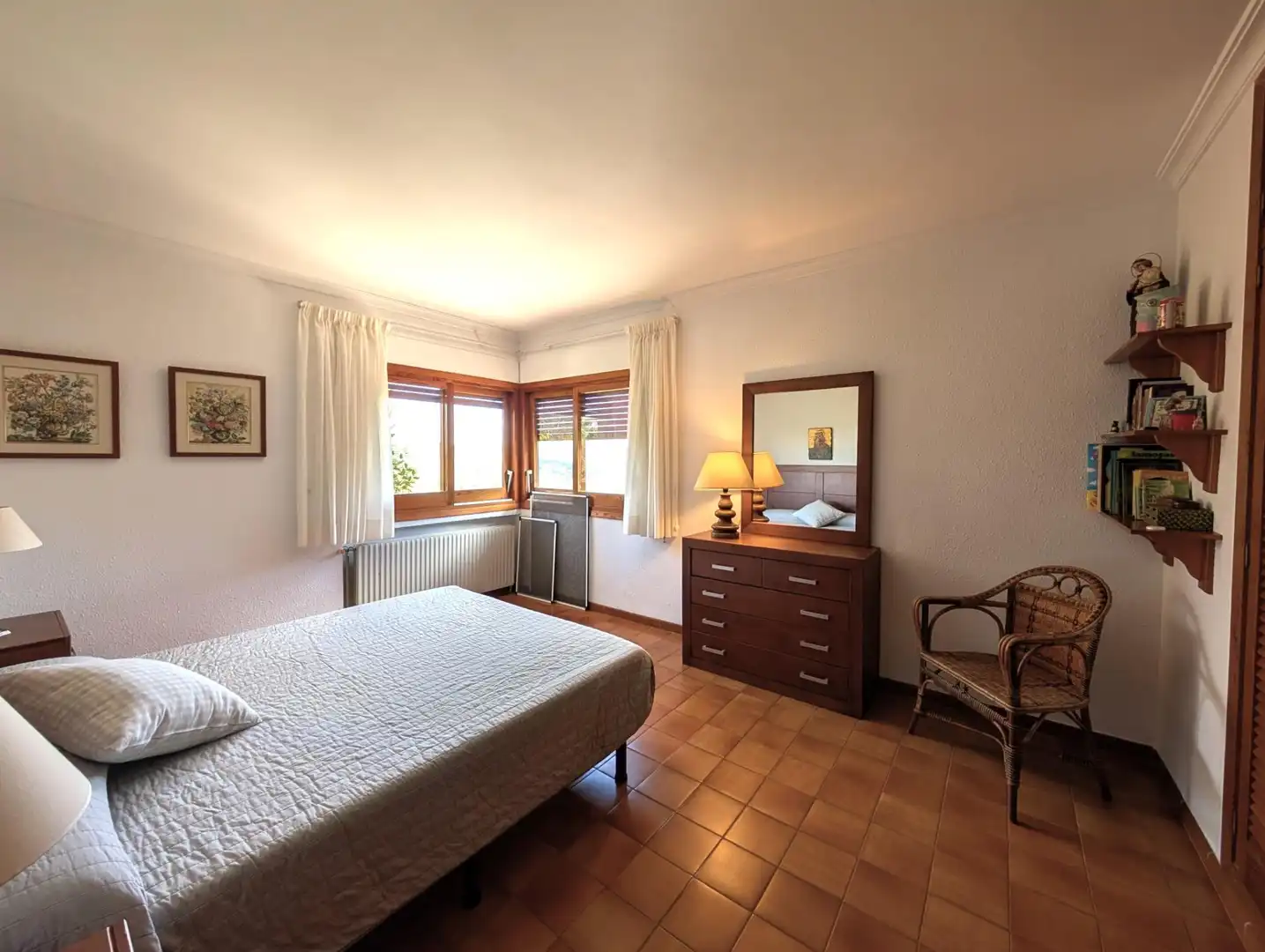 Dormitori de Casa o xalet en venda en Alcoy / Alcoi amb Calefacció, Jardí privat i Terrassa