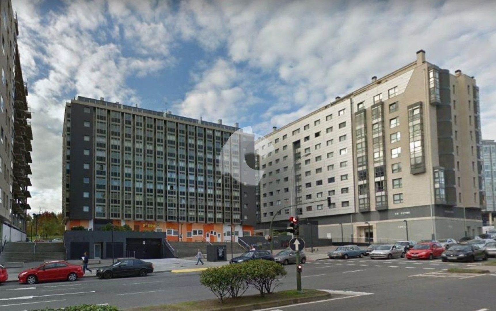 Vista exterior de Garatge en venda en A Coruña Capital 