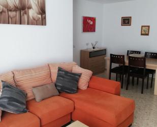 Sala d'estar de Pis de lloguer en Vejer de la Frontera amb Balcó