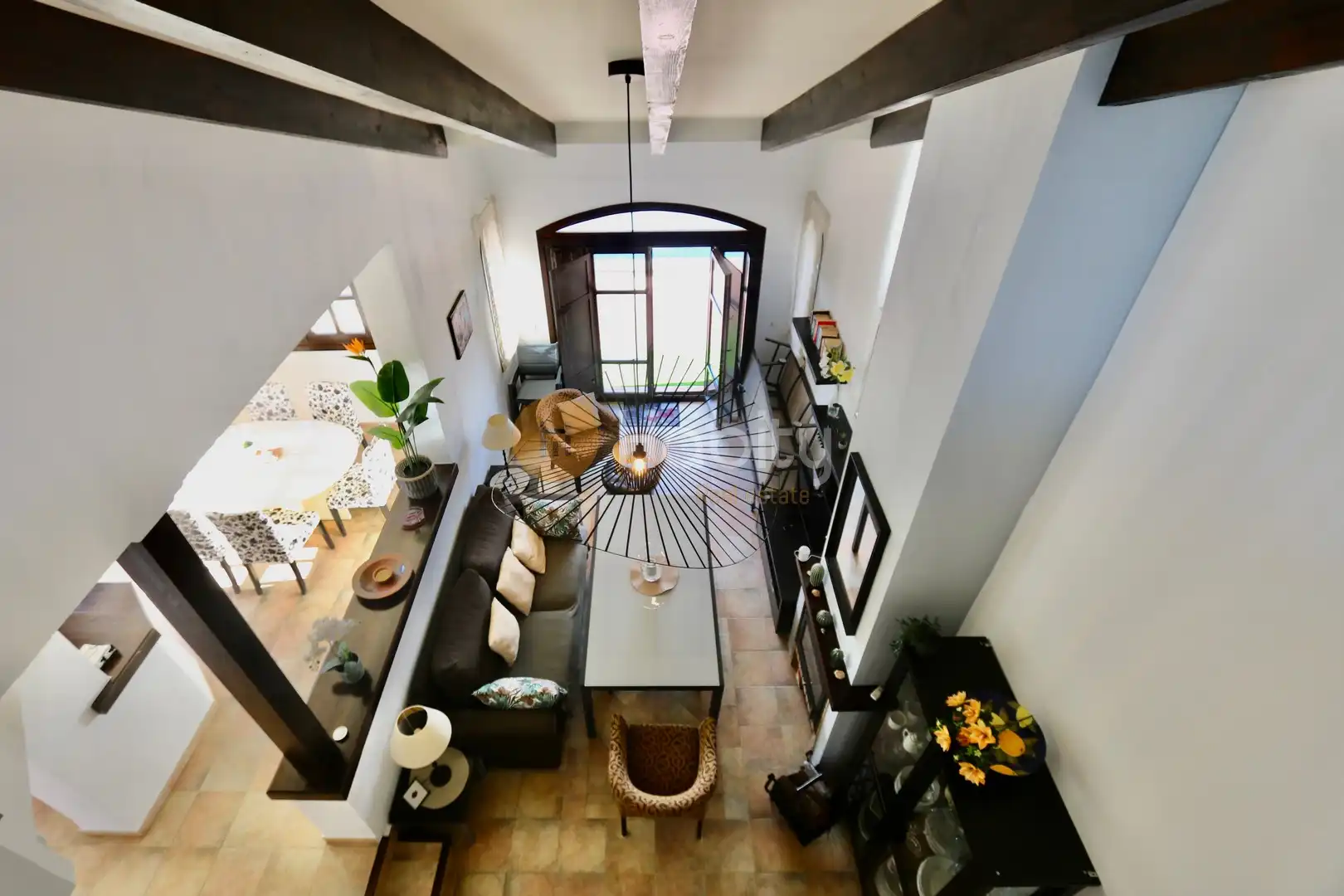 Sala d'estar de Casa o xalet en venda en Fuente Álamo de Murcia amb Aire condicionat, Calefacció i Jardí privat