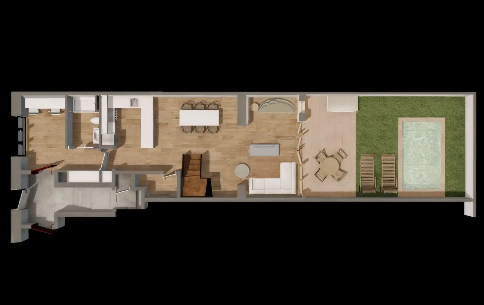 Dúplex en venta en Barcelona con Aire acondicionado, Calefacción y Jardín privado