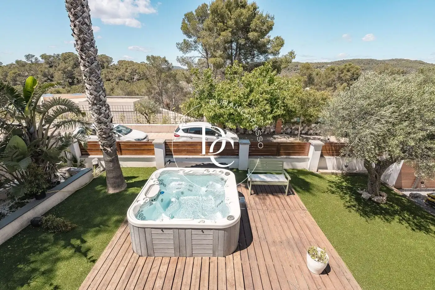 Terrassa de Casa o xalet en venda en Sant Pere de Ribes amb Aire condicionat, Calefacció i Jardí privat