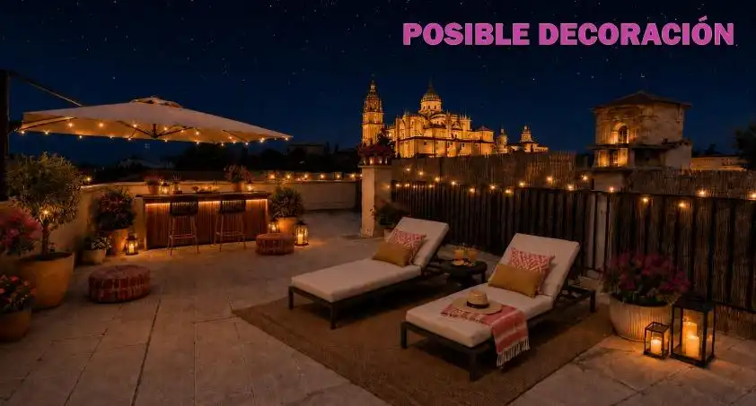 Terraza de Piso en venta en Salamanca con Calefacción y Amueblado