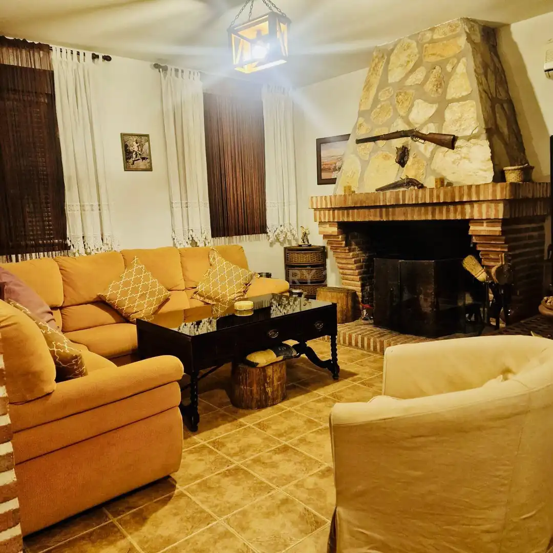 Sala d'estar de Casa o xalet en venda en Erustes amb Aire condicionat