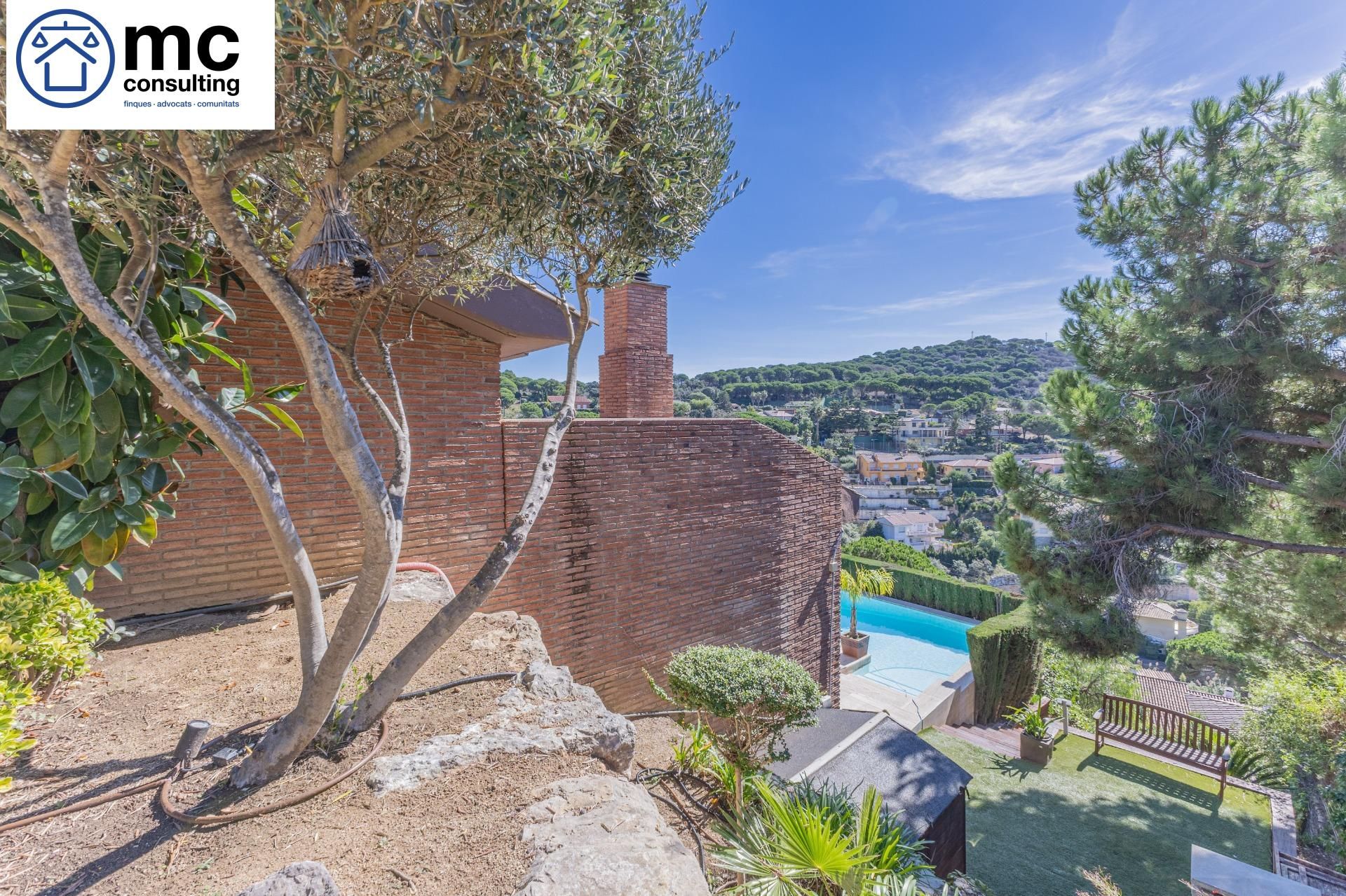 Jardí de Casa o xalet en venda en Cabrils amb Calefacció, Jardí privat i Terrassa