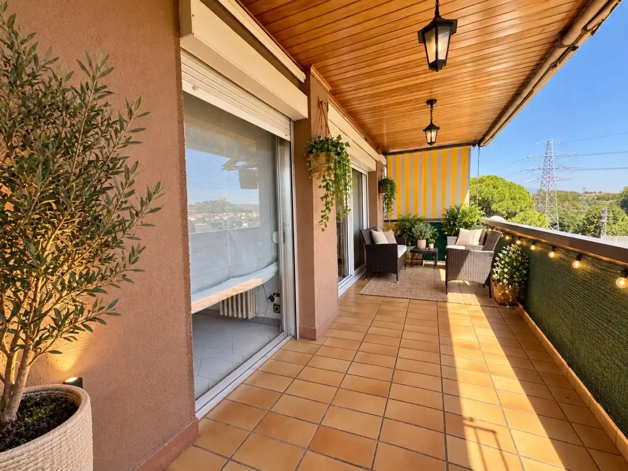 Terrace of Flat for sale in La Roca del Vallès  with Air Conditioner, Heating and Terrace