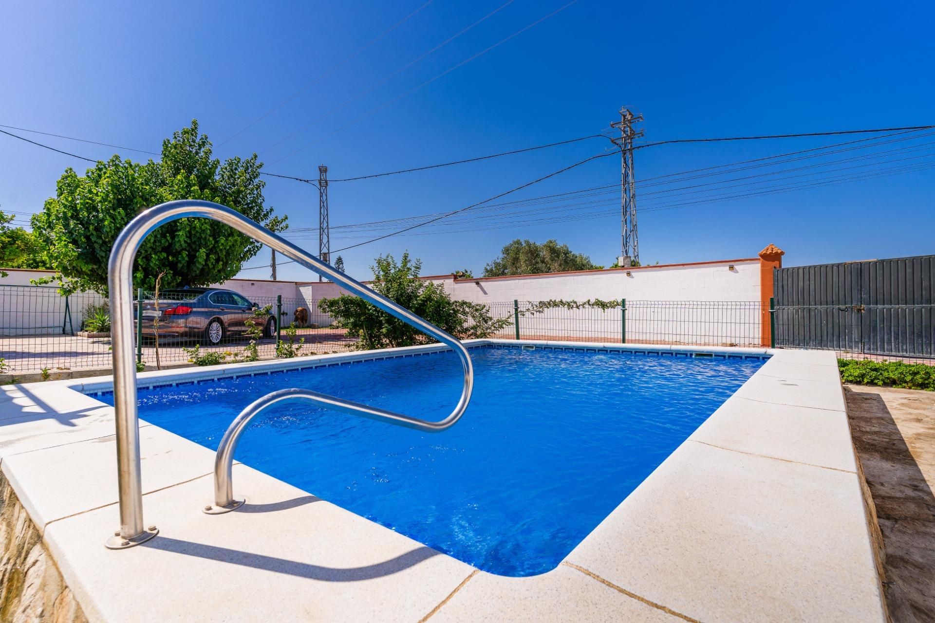 Swimming pool of House or chalet for sale in Chiclana de la Frontera  with Air Conditioner