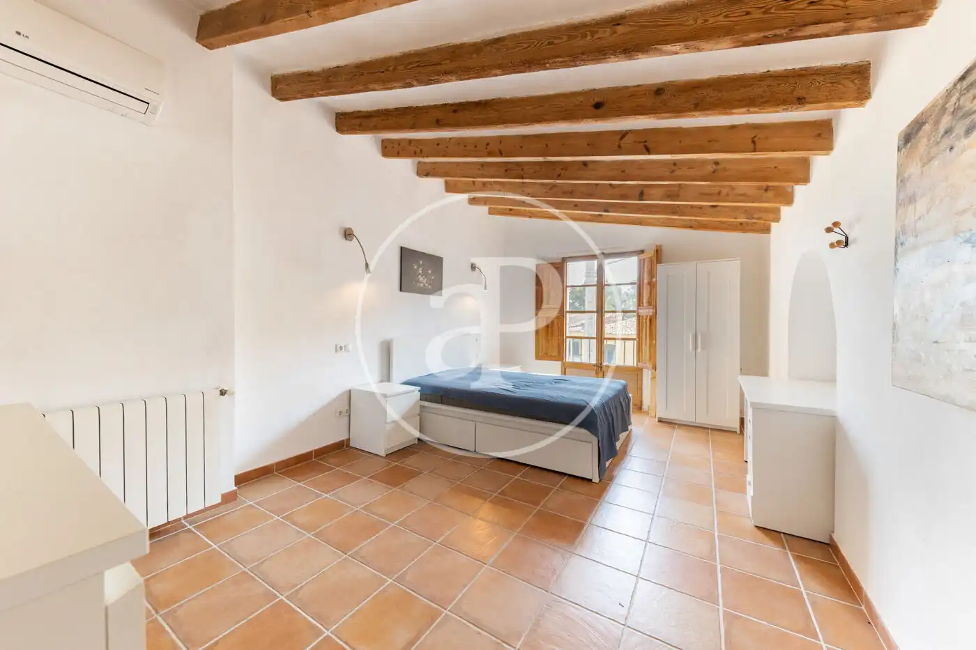 Dormitori de Casa o xalet de lloguer en  Palma de Mallorca amb Aire condicionat, Calefacció i Jardí privat