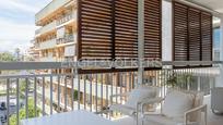 Balcony of Apartment for sale in  Valencia Capital  with Air Conditioner, Heating and Parquet flooring
