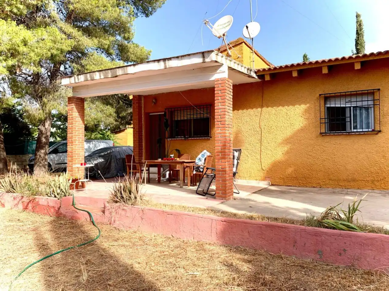 Jardí de Finca rústica en venda en Llíria amb Jardí privat, Terrassa i Piscina