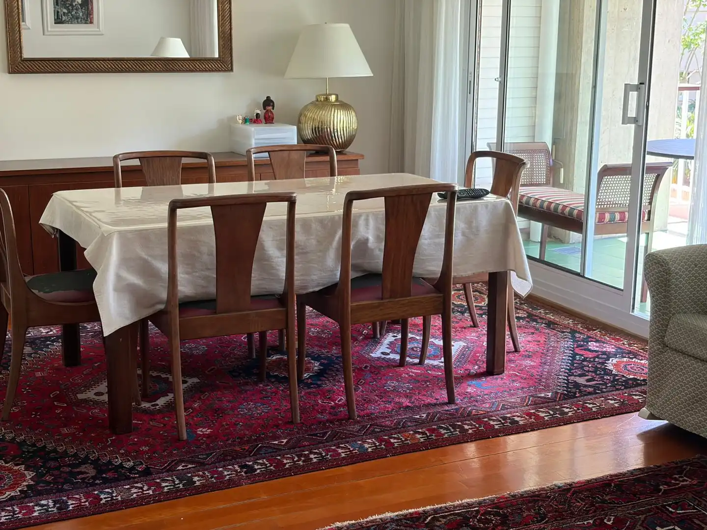 Comedor de Piso de alquiler en Barcelona con Aire acondicionado, Calefacción y Jardín privado