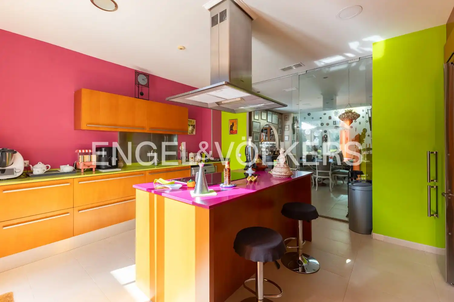 Kitchen of Houses for sale in Gilet  with Air Conditioner, Heating and Private garden