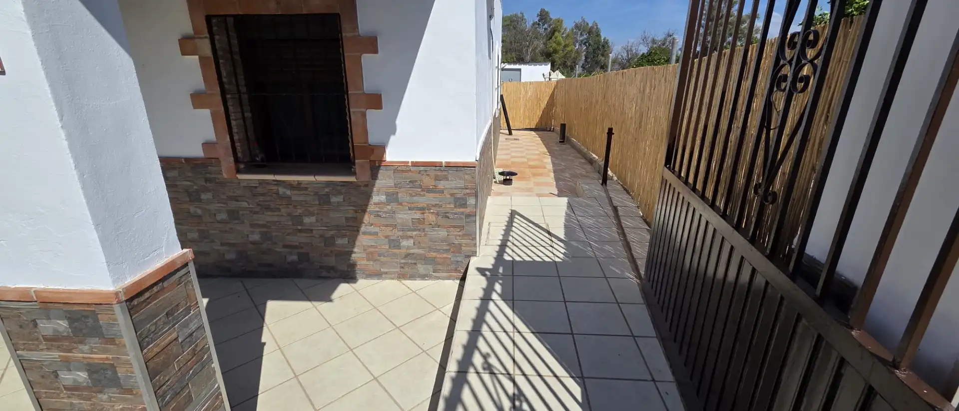 Terrasse von Country house zur Miete in El Romeral - Peñón de Zapata