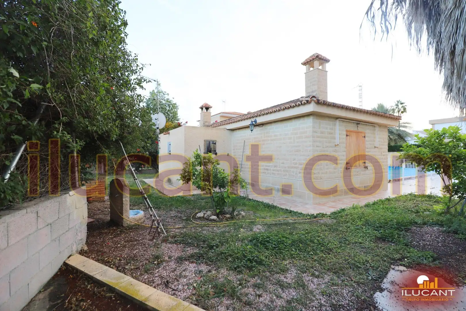 Jardín de Casa o chalet en venta en Mutxamel con Aire acondicionado, Jardín privado y Terraza