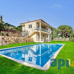 Vista exterior de Casa o chalet en venta en Santa Cristina d'Aro con Calefacción, Jardín privado y Terraza