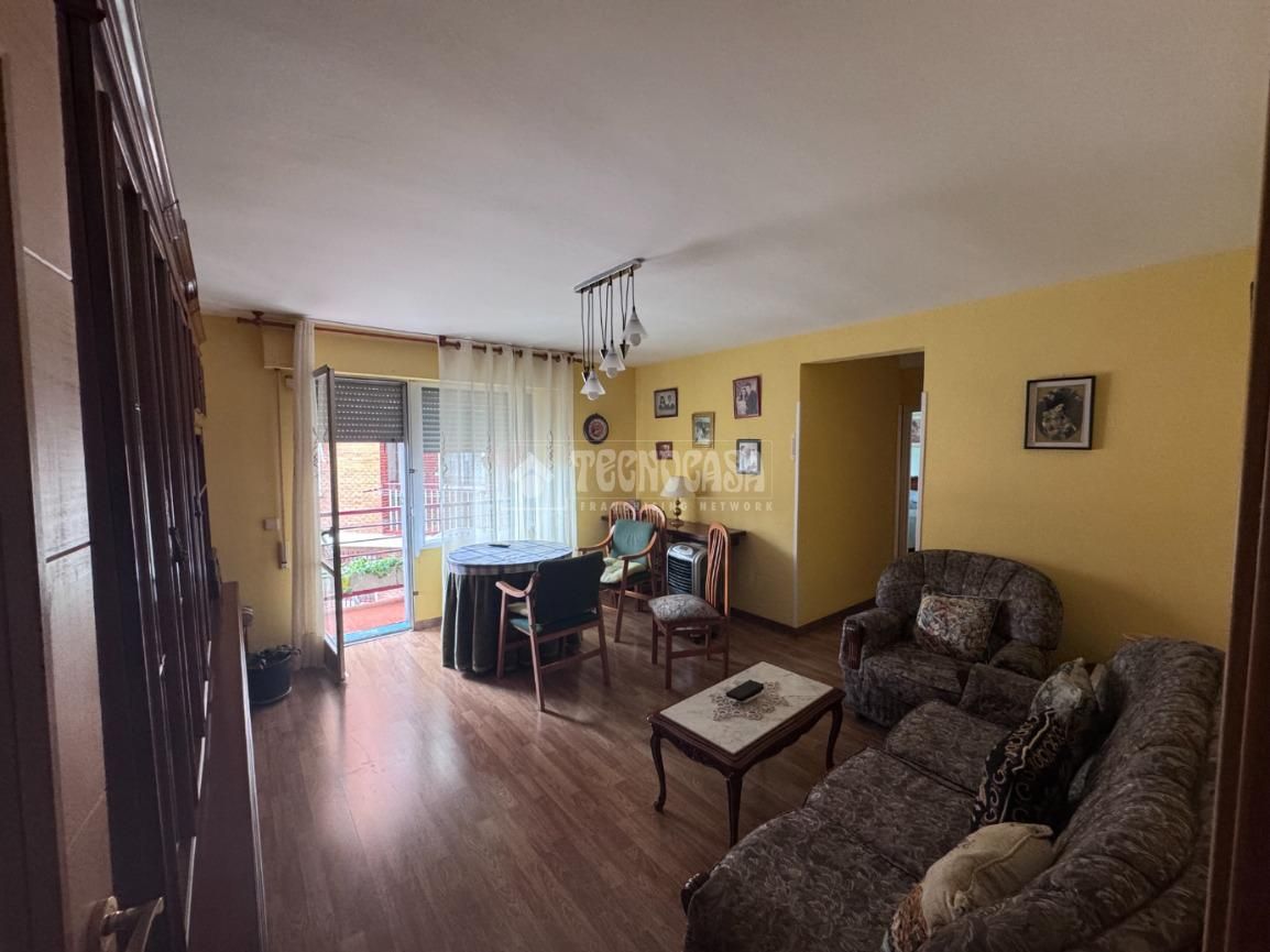 Living room of Flat for sale in Collado Villalba  with Heating, Parquet flooring and Terrace