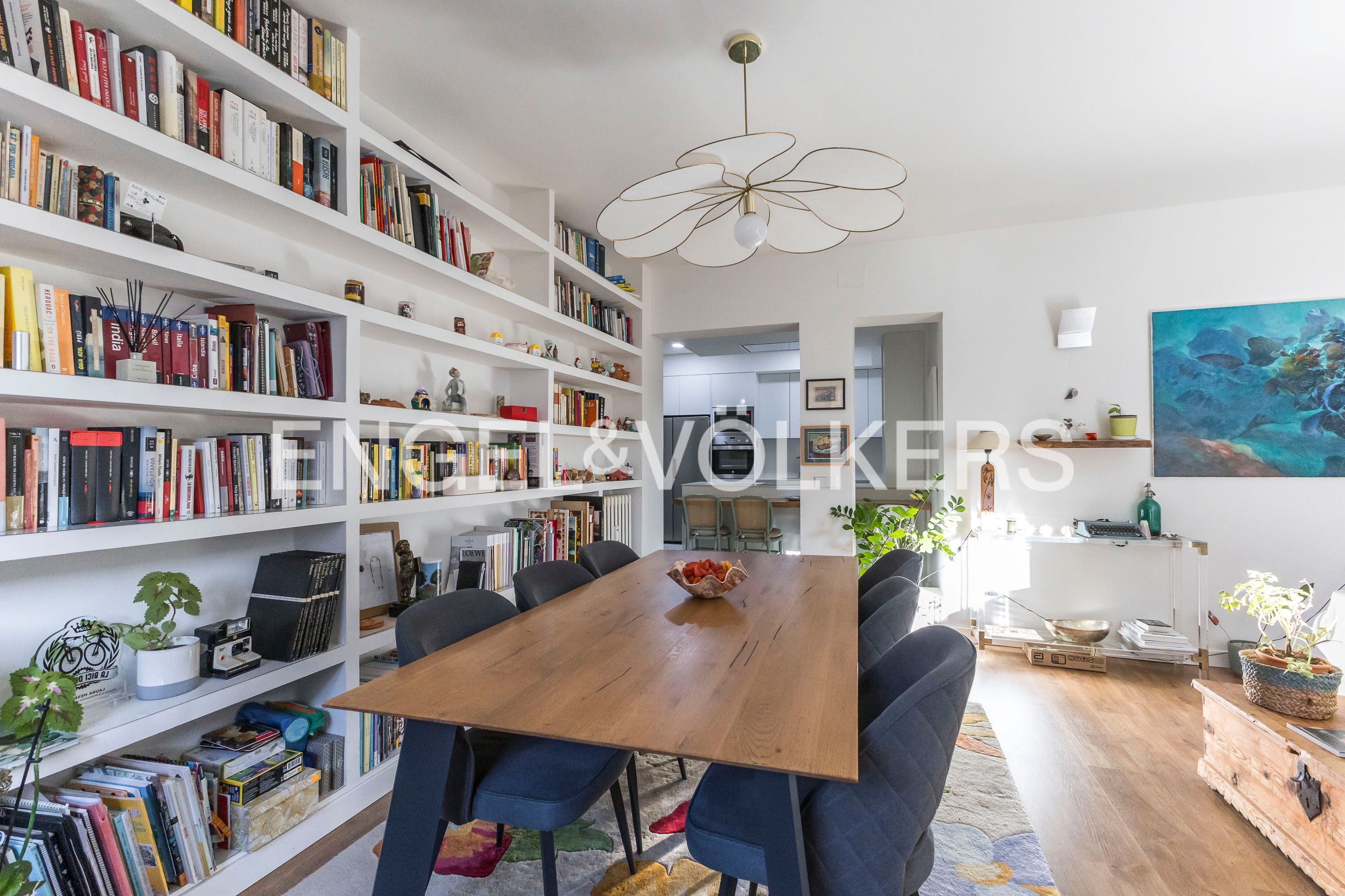 Comedor de Apartamento en venta en  Madrid Capital con Aire acondicionado, Calefacción y Balcón