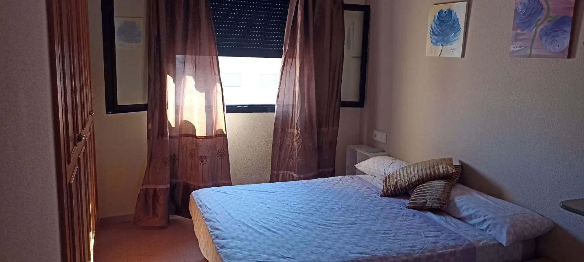 Dormitori de Apartament de lloguer en Alicante / Alacant amb Terrassa, Moblat i Balcó