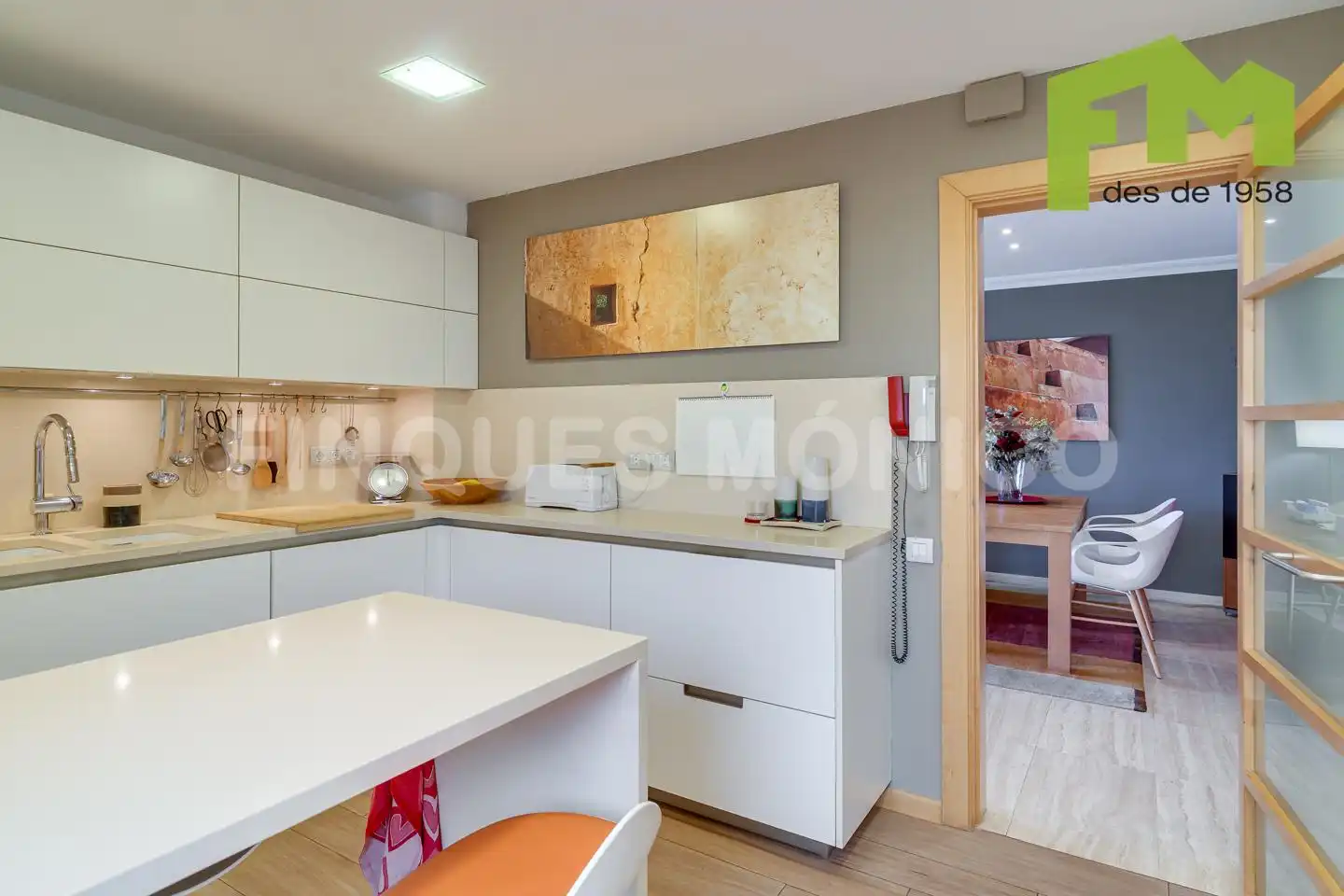 Cocina de Casa o chalet en venta en Teià con Calefacción, Jardín privado y Terraza