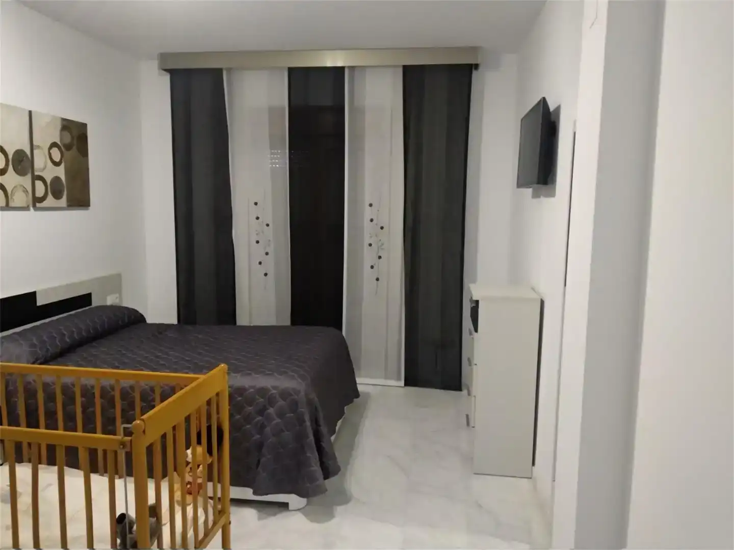Bedroom of Flat for sale in Montilla  with Air Conditioner, Storage room and Furnished