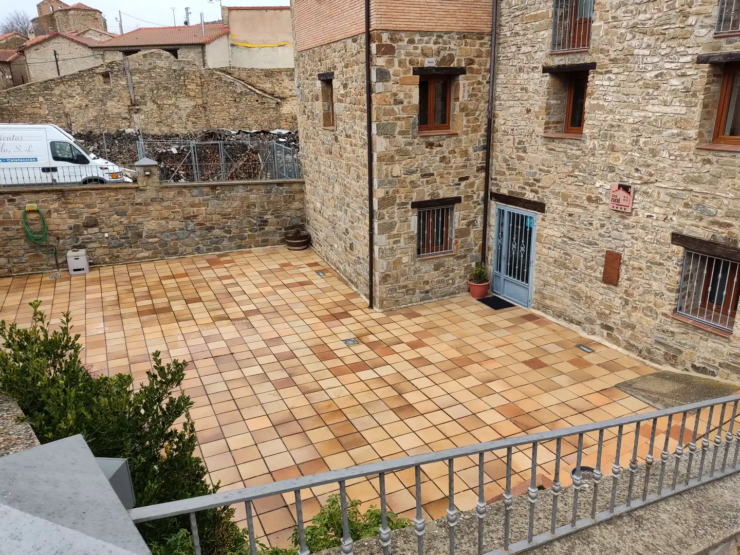 Terrace of Commercial properties for sale in Villar del Río  with Furnished