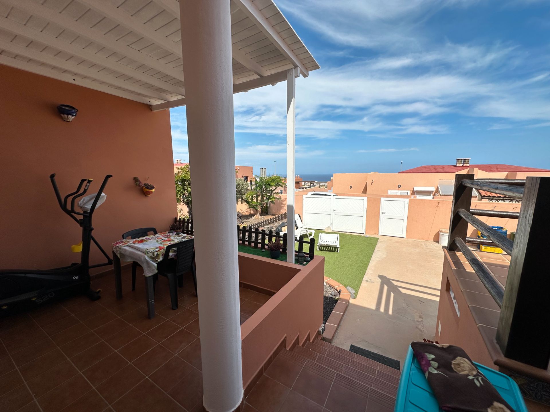 Terrace of Single-family semi-detached for sale in Antigua  with Private garden, Terrace and Storage room