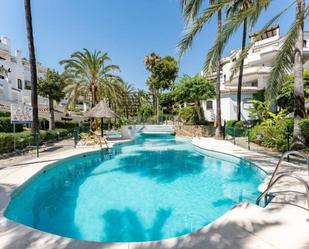 Swimming pool of Flat for sale in Marbella  with Air Conditioner, Terrace and Swimming Pool