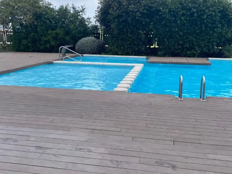 Schwimmbecken von Wohnung zur Miete in Moncofa mit Klimaanlage, Privatgarten und Terrasse