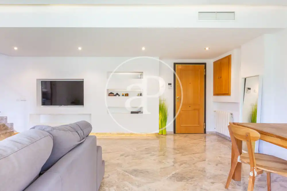 Sala de estar de Ático en venta en Bétera con Aire acondicionado, Calefacción y Jardín privado
